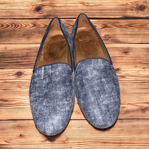 Vionic Willa II Loafers Flats Shoes Womens Size 7 Blue Orthotic - Picture 1 of 6